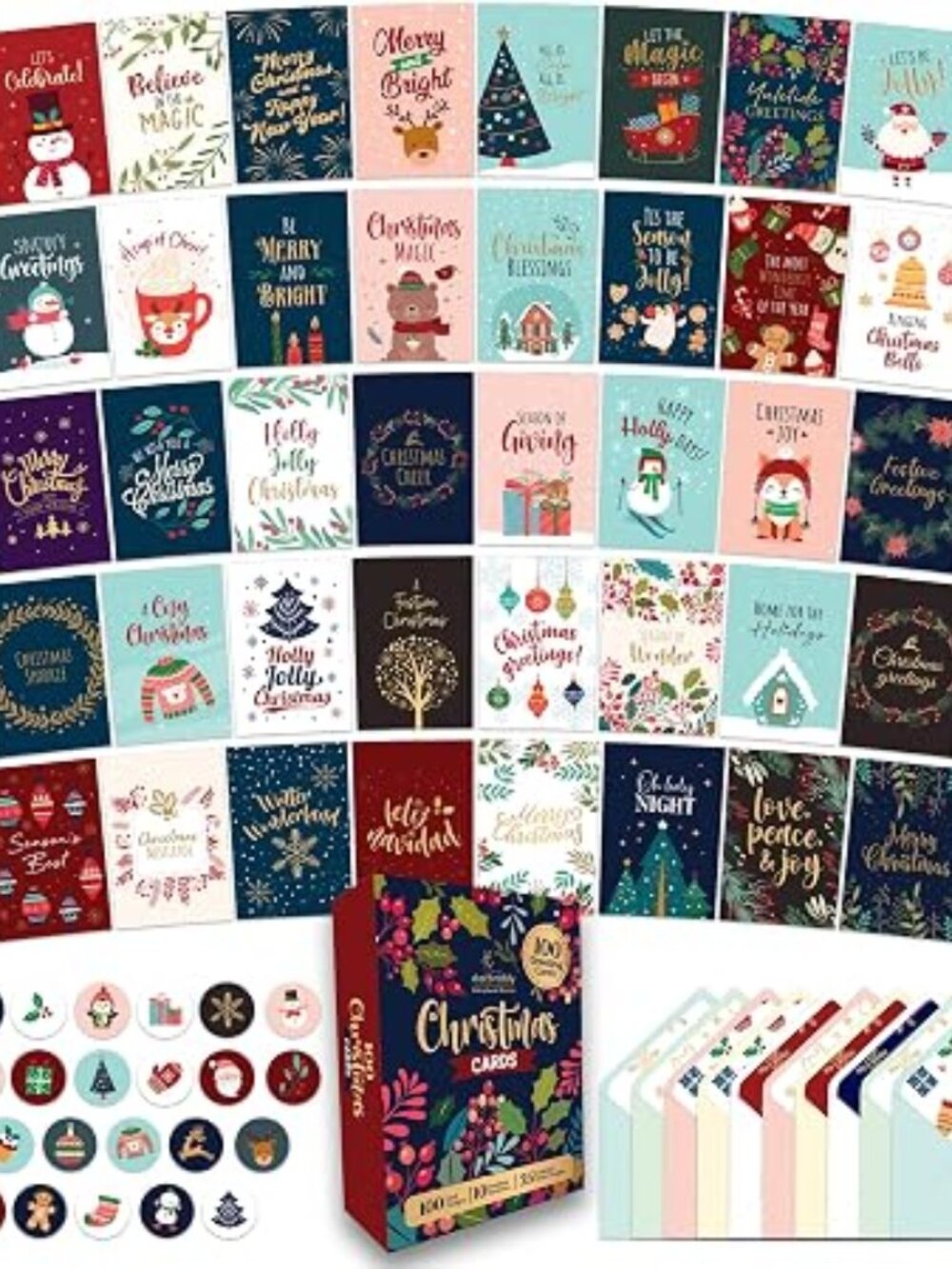 100 UNIQUELY DESIGNED CARDS